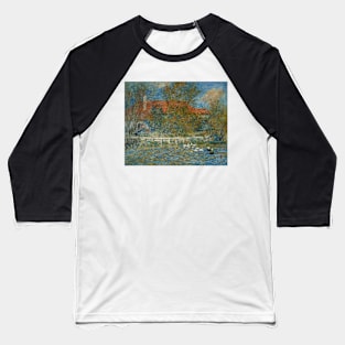 The Duck Pond by Auguste Renoir Baseball T-Shirt